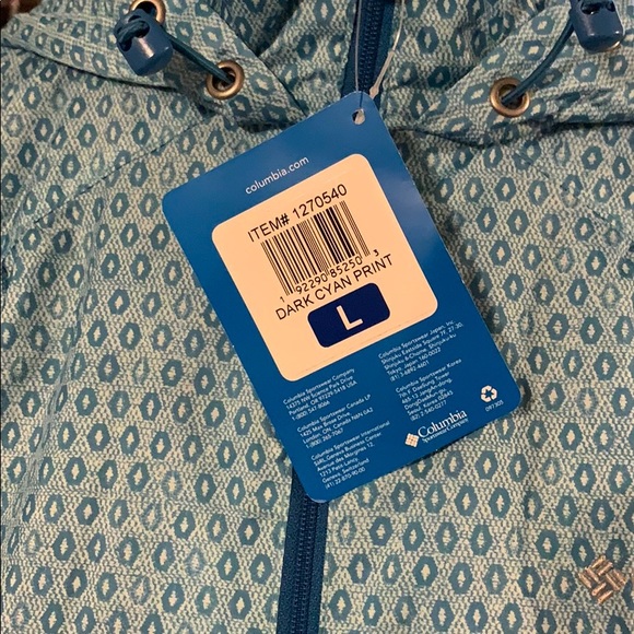 NWT Columbia Hooded Windbreaker Jacket - Picture 6 of 8